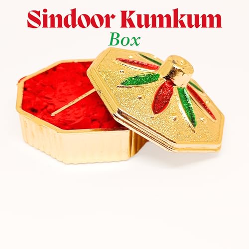 Santarms Kumkum Sindoor Box for Wedding and Pooja ceremonies