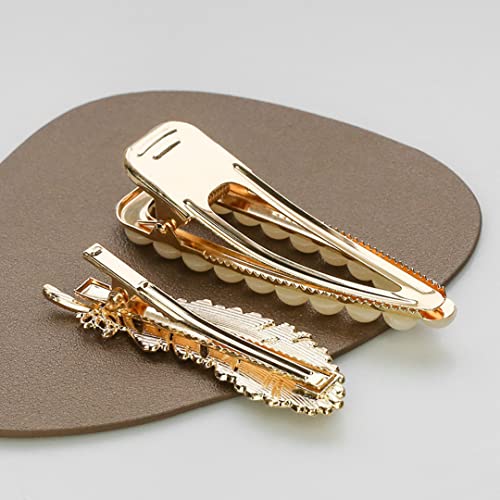 Set of 11 Annacreations Korean Pearl Rhinestone Hair Clips