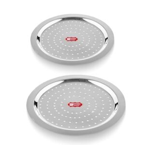 Set of 2 Stainless Steel Kitchen Expert Hole Lids | Multipurpose Cover