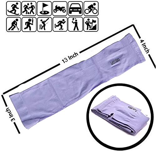 Set of 3 UV Protection Arm Sleeves Gloves for Sun Safety