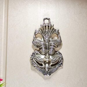 Silver Decor: KridayKraft Nazar Battu with Naag Ganesha