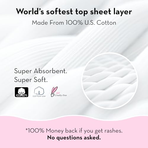 Soft Cotton Menstrual Pads Set – 30 XL/L + Liners