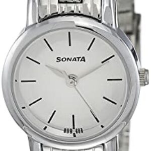 Sonata Casual Analog Women's Watch – White Dial