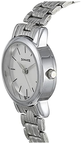Sonata Casual Analog Women's Watch – White Dial