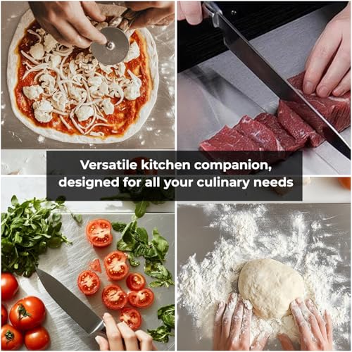 Stainless Steel Kitchen Cutting Board - 41x31cm Dimensions