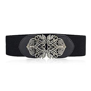 Electomania-Women-Belt-for-Dress-Adjustable-Belt-for-Women-JeansMetal-Buckle-Perfect-Fit-Waist-Belt-for-Women-Comfortable-and-Stylish-All-Match-Accessory