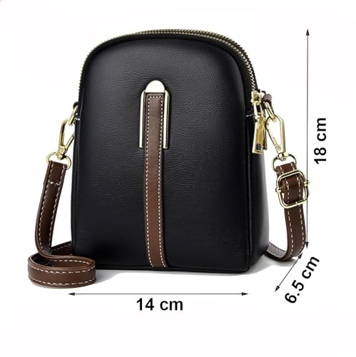 Stylish INOVERA PU Crossbody Sling Bag with Adjustable Strap for Women