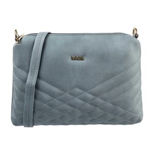 Stylish Mochi Grey Sling Bag with Zip Top for Women