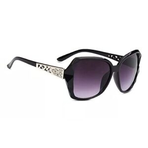 Stylish Oversized Sunglasses for Women with UV Protection by Dervin