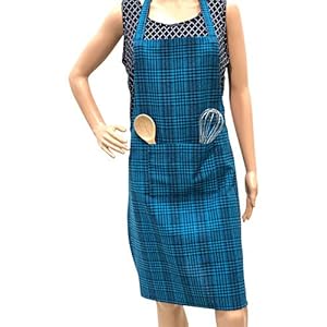 PIXEL-HOME-DECOR-Cotton-Apron-with-Front-Center-Pocket-with-End