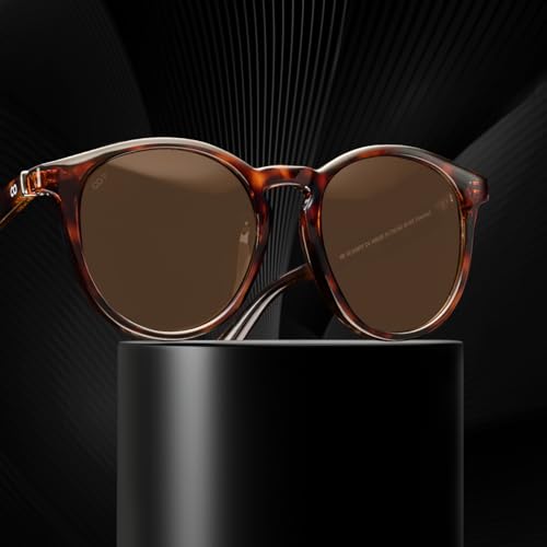 Stylish Vincent Chase Round Polarized Sunglasses - Model VC S13972