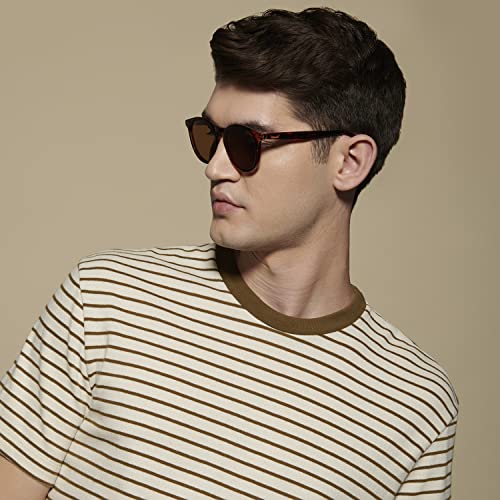 Stylish Vincent Chase Round Polarized Sunglasses - Model VC S13972