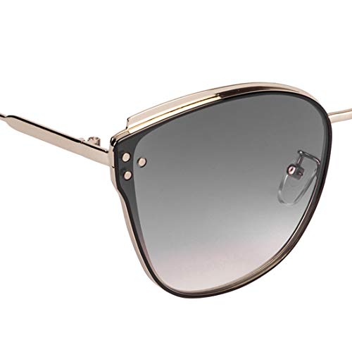Stylish Women's Cat Eye Sunglasses - Non-Polarized