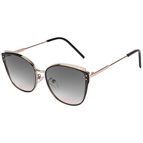 Stylish Women's Cat Eye Sunglasses - Non-Polarized