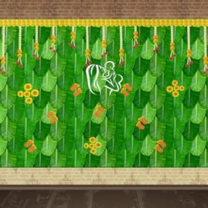 "Sukalpa Baby Shower Backdrop Curtain 8x5 ft – Single Pack"