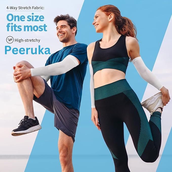 Sun Protection Hand Gloves and Arm Sleeves for Men and Women