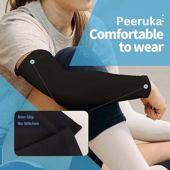 Sun Protection Hand Gloves and Arm Sleeves for Men and Women