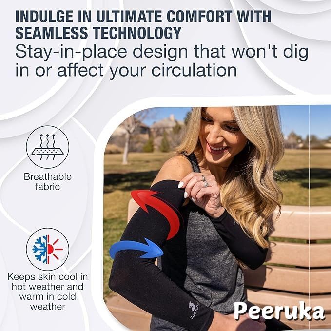 Sun Protection Hand Gloves and Arm Sleeves for Men and Women