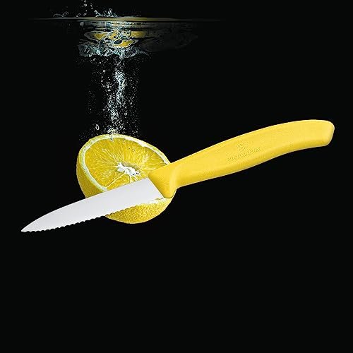 Swiss Classic 8cm Paring Knife by Victorinox - Yellow