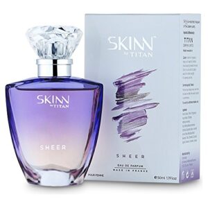 Titan Sheer Perfume: Elegant Fragrance for Women from Skinn