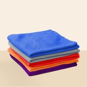 UMAI Microfiber Cleaning Cloth Set - 5 Pack, 30x20cm, GSM 340