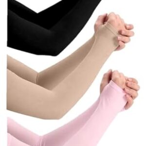 Unisex UV Sun Protection Arm Sleeves for Fashionable Sun Safety