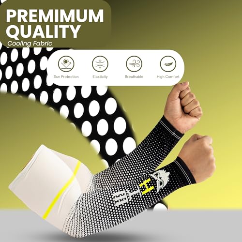 UV Protection Arm Sleeves for Men, Women, and Kids by BADOWL