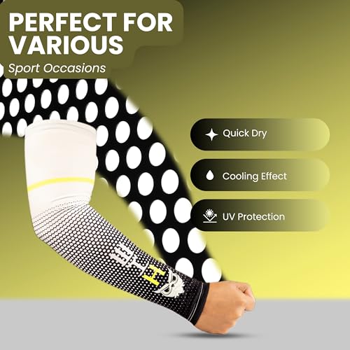 UV Protection Arm Sleeves for Men, Women, and Kids by BADOWL