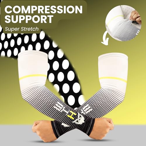 UV Protection Arm Sleeves for Men, Women, and Kids by BADOWL