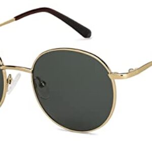 Vincent Chase Polarized Round Sunglasses with UV Protection