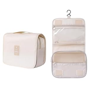 SKAIV-Large-Capacity-Portable-Travel-Toiletry-Bag-with-Hanging-Hook-Waterproof-Cosmetic-Case-Makeup-Pouch-Kit-for-Men-Women-with-Carry-Handle-Beige