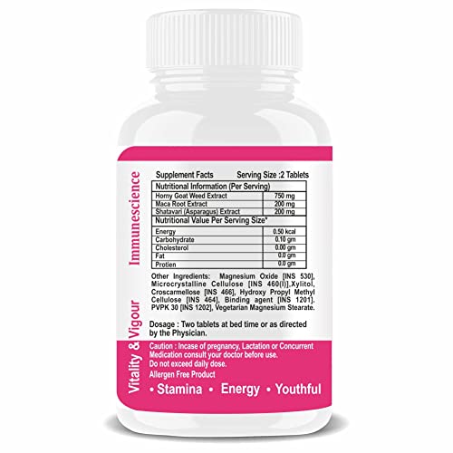 Women's Energy Booster Supplement - 60 Tablets