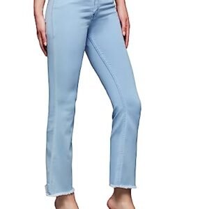 Women's High Rise Bootcut Light Blue Denim Jeans by Miss Chase