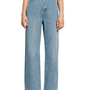 Women's High-Rise Cotton Lycra Ankle Jeans by KOTTY