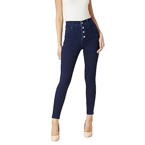 Miss-Chase-Womens-Skinny-Fit-High-Rise-Stretchable-Denim-JeansMCAW18DEN02-77-71-26-Navy-Blue-26