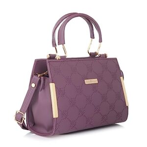 Women's Mini Satchel Bag in Ross Brown - Synthetic Leather Purse