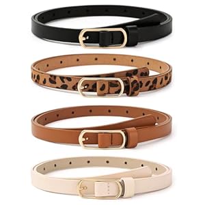 Shining-Diva-Fashion-Leather-Belts-For-Women-And-Girls-4-Pcs-Combo-Stylish-Waist-Belt-For-Dresses-Jeans-16071Lb-Multicolour