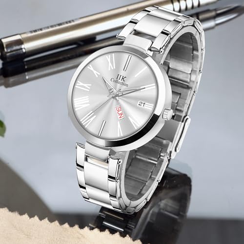 Women's Quartz Watch with Steel Strap by IIK Collection