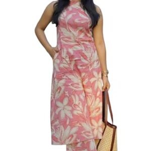 Women's Rayon Blend Kurta with Pant by ANNI DESIGNER