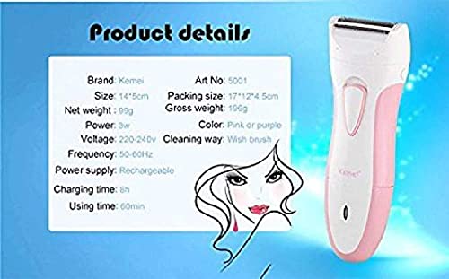 Women's Rechargeable Bikini Trimmer: Concepta Razor