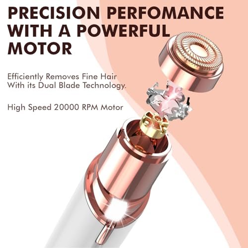 Women's Rechargeable Eyebrow & Facial Hair Remover