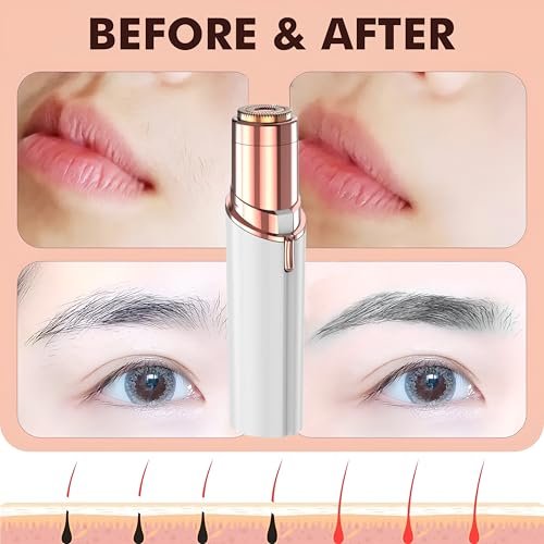 Women's Rechargeable Eyebrow & Facial Hair Remover