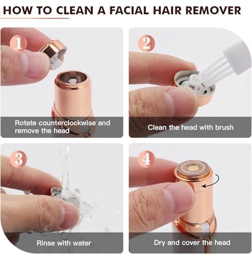 Women's Rechargeable Eyebrow & Facial Hair Remover