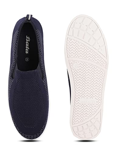 Women's Red Knit Casual Shoes – Stylish and Versatile