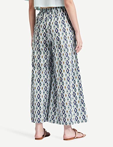 Women's Relaxed Fit Mid-Rise Palazzo Pants - Myx Clothing