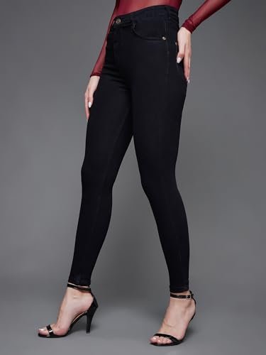 Women's Skinny Fit Denim Jeans by Miss Chase