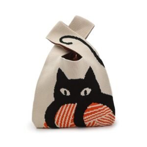 Women's Small Crochet Wristlet Handbag by Kawn®