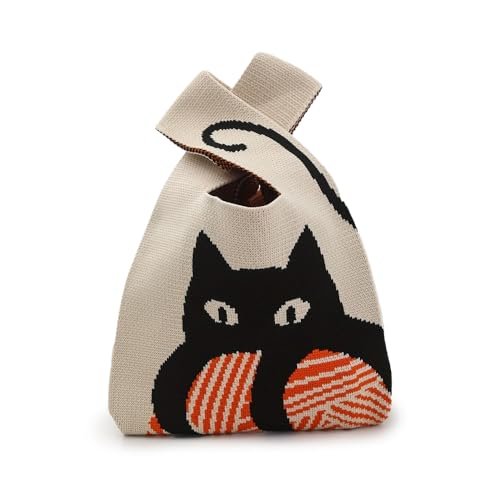 Women's Small Crochet Wristlet Handbag by Kawn®