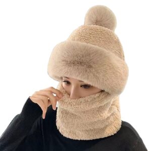 Women's Winter Balaclava Face Cover and Neck Protection by SYGA