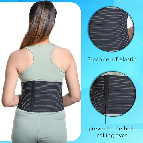 Wonder Care Abdominal & Back Support Belt for Men and Women - Size Large